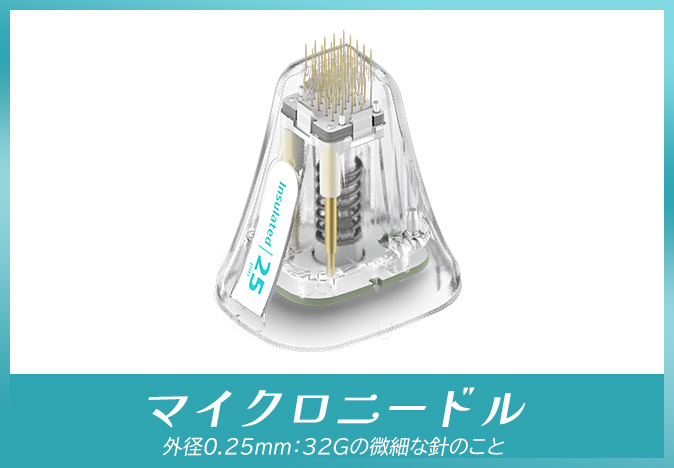 マイクロニードル治療イメージ